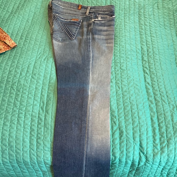 NWOT 7FAM Flynt Bootcut Jeans - Picture 2 of 5